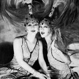 Porträt von den Dolly Sisters