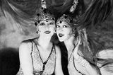 Porträt von den Dolly Sisters