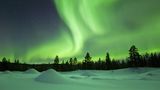 Nordlichter in Finnisch-Lappland