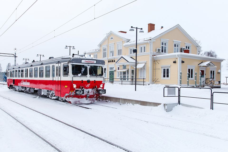 Die Inlandsbanan in Mora