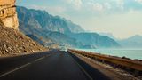 Küstenstraße im Oman
