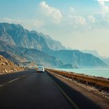 Küstenstraße im Oman
