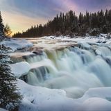 Wasserfall Tännforsen