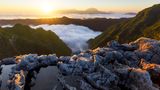 Über dem Piton des Neiges, La Reuion