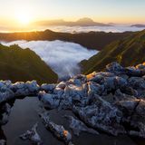 Über dem Piton des Neiges, La Reuion