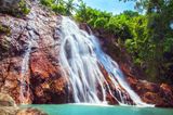 Na Muang Wasserfälle im Dschungel auf Koh Samui, Thailand