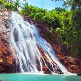 Na Muang Wasserfälle im Dschungel auf Koh Samui, Thailand