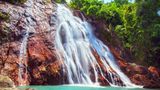 Na Muang Wasserfälle im Dschungel auf Koh Samui, Thailand