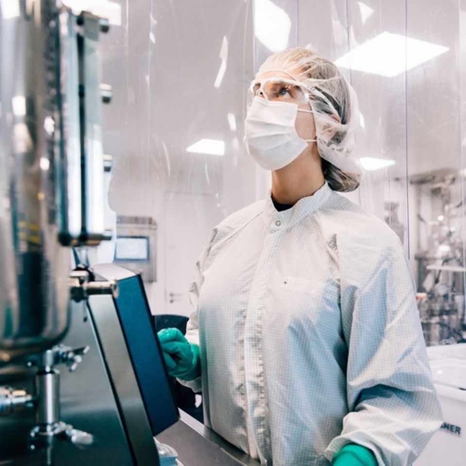 Produktion bei CureVac