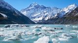 Gletschersee am Mount Cook