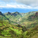 Serra Malagueta Berge auf der Insel Santiago Cape Verde