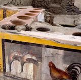 Schnellimbiss in Pompeji