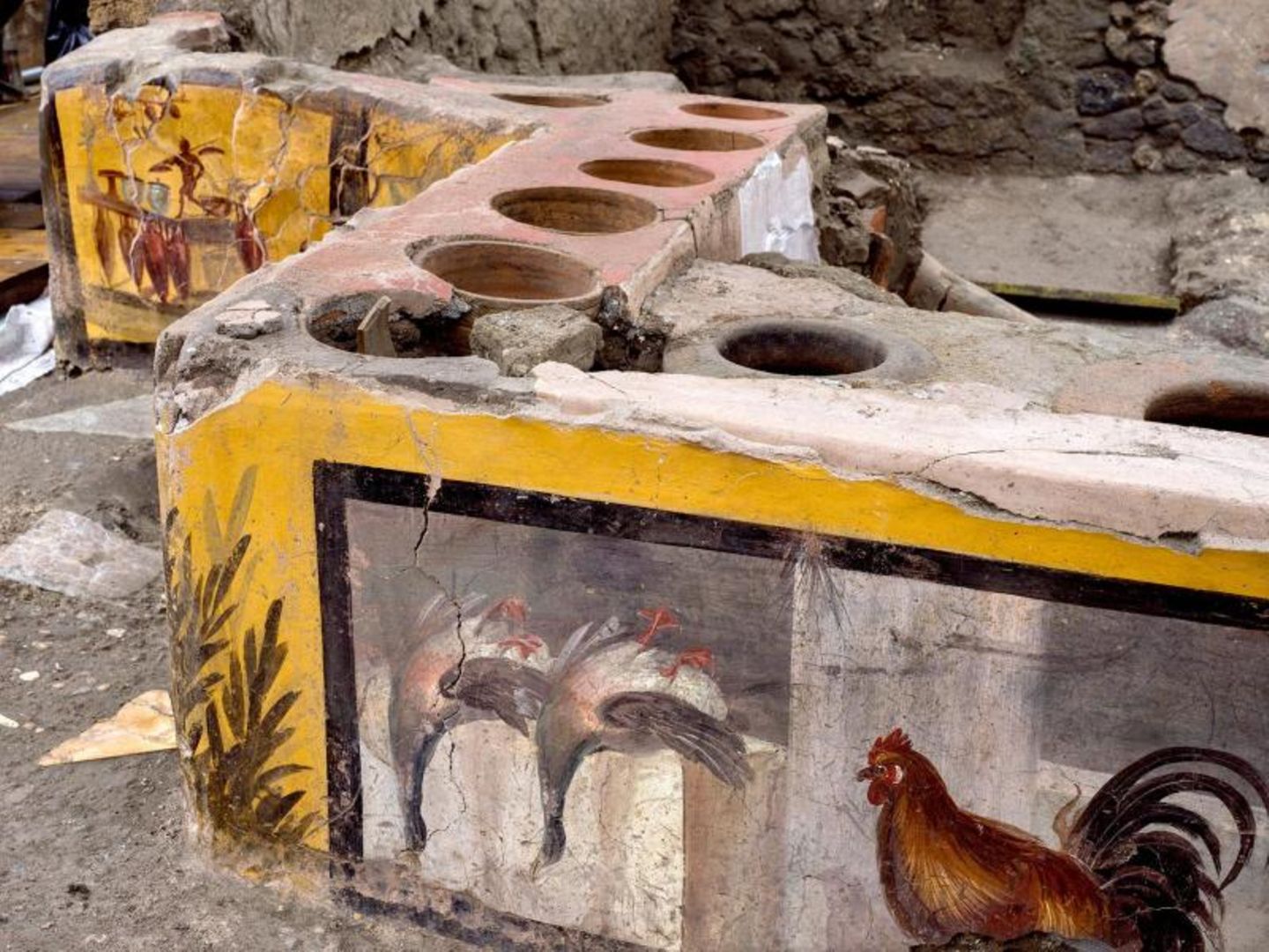 Schnellimbiss in Pompeji