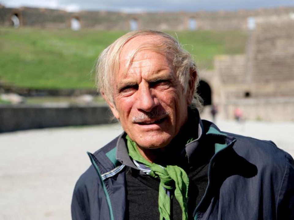 Italien: Mattia Buondonno führt Besucher durch Pompeji Italien: Mattia Buondonno führt Besucher durch Pompeji