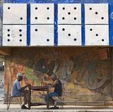 Domino-Spieler in Santiago de Cuba