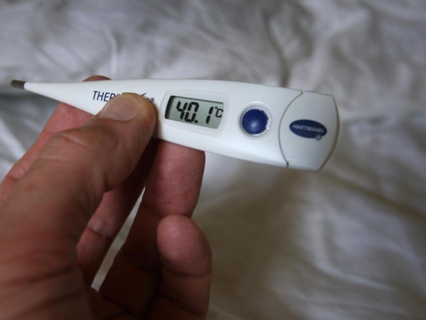 Fieber ist ein Hinweis auf die Sepsis / Blutvergiftung