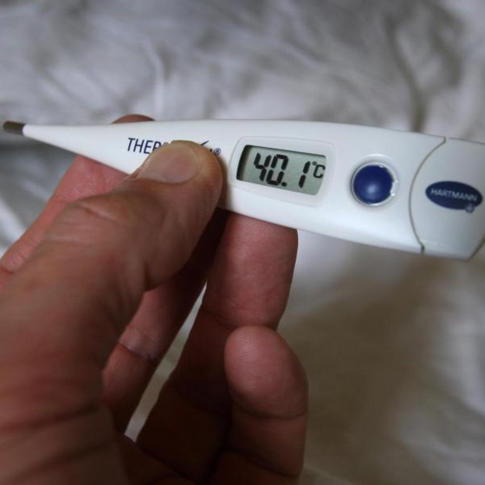 Fieber ist ein Hinweis auf die Sepsis / Blutvergiftung