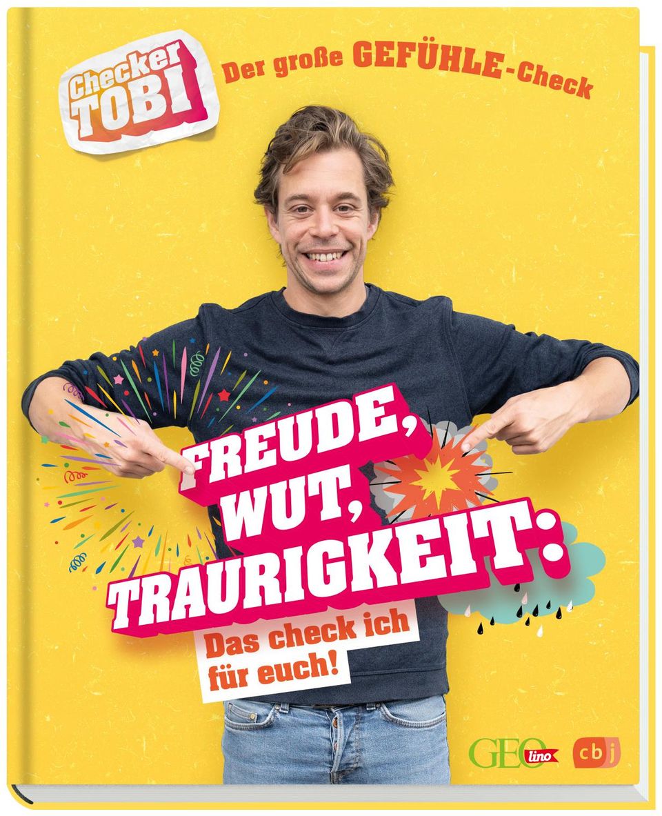 Buch- und Hörspieltipp: Checker Tobi stellt seine Fragen jetzt auch in Buch und Hörspiel!