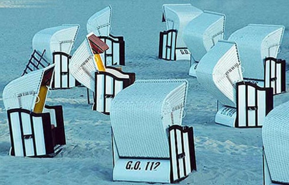 Schiebepuzzle: Nr. 87: Strandkörbe auf Rügen Schiebepuzzle: Nr. 87: Strandkörbe auf Rügen