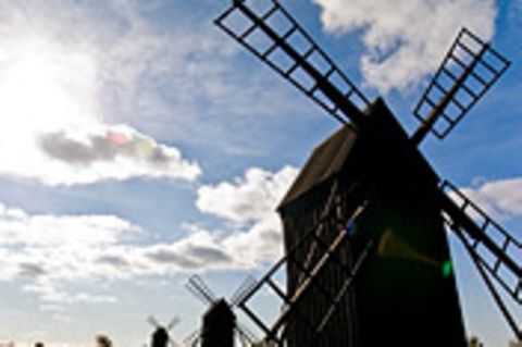 Schiebepuzzle: Windmühlen