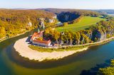 Donaudurchbruch am Kloster Weltenburg