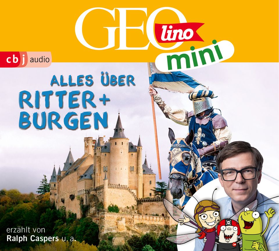 Hörspiel Cover GEOlino Mini Alles über Ritter und Burgen