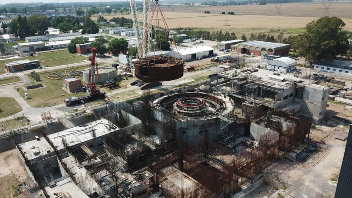 In Argentinien wird gerade der Kleine Modulare Reaktor Carem-25 gebaut
