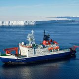 Polarstern im Antarktischen Meer