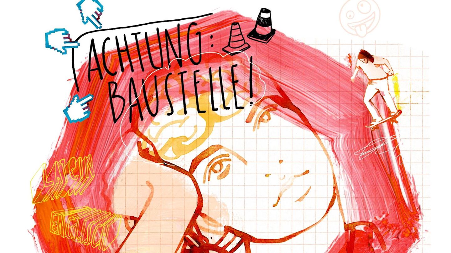 Illustration Pubertät