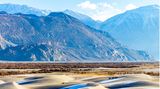 Sanddünen von Hunder in Kashmir, Indien