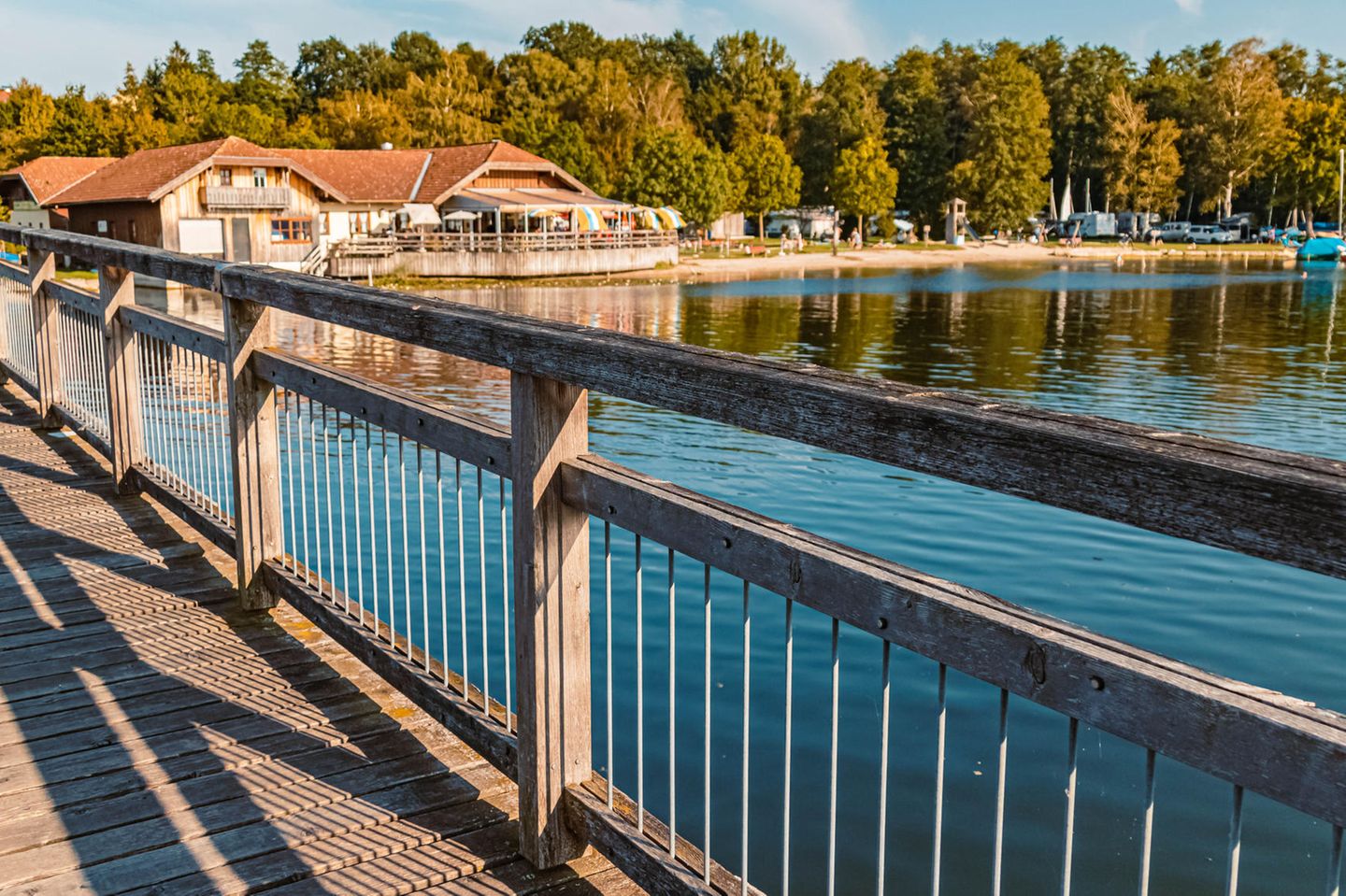 Brücke am Waginger See