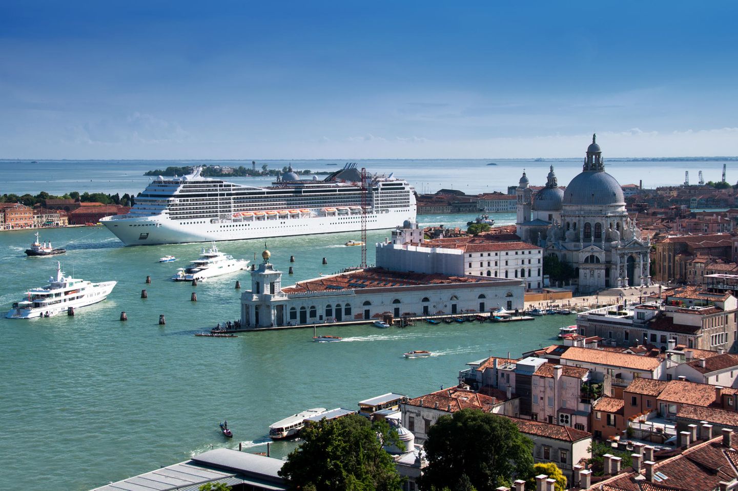 Venedig will Kreuzfahrtschiffe nicht mehr nah an seinen historischen Stätten ankern lassen