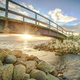 Brücke am Fördesteig bei Glücksburg