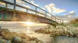 Brücke am Fördesteig bei Glücksburg