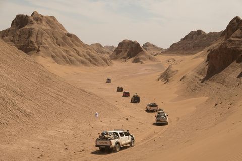 Expedition: Vorstoß in die Wüste Lut – an den heißesten Ort der Erde