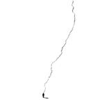 "Nichts als Stille", schrieb der Fotograf Massimo Alloi über sein Bild, eine Spur im Schnee. "Und eine leere Seite, um darauf zu schreiben"