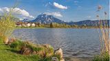 Blick auf den Hopfensee nahe Füssen