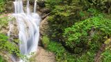 Wasserfall von Nesselwang am Wasserfallweg