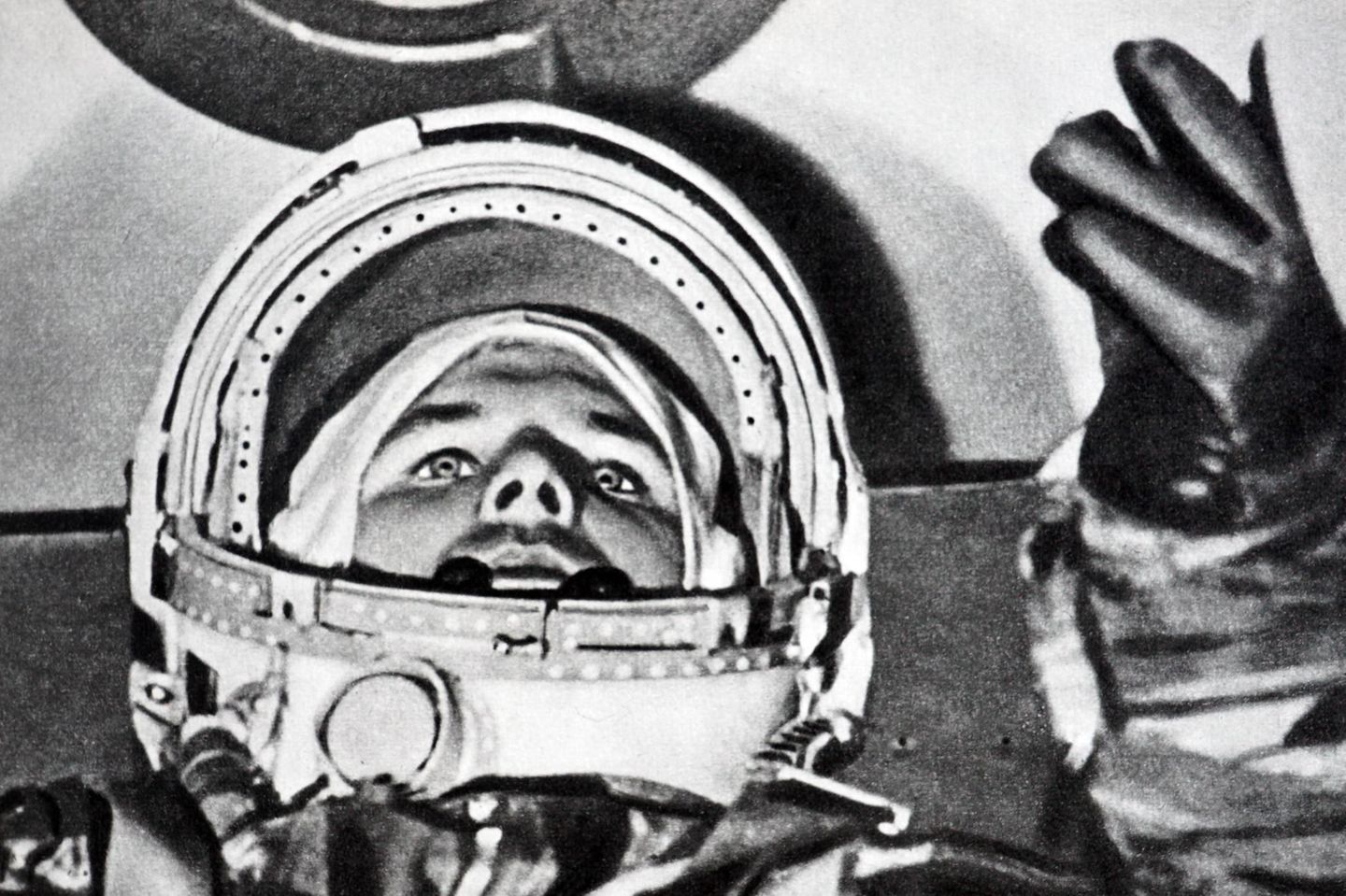 Der sowjetische Kosmonaut Juri Gagarin war der erste Mensch im Weltraum