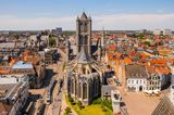 Die St.-Bavo-Kathedrale in der Altstadt von Gent