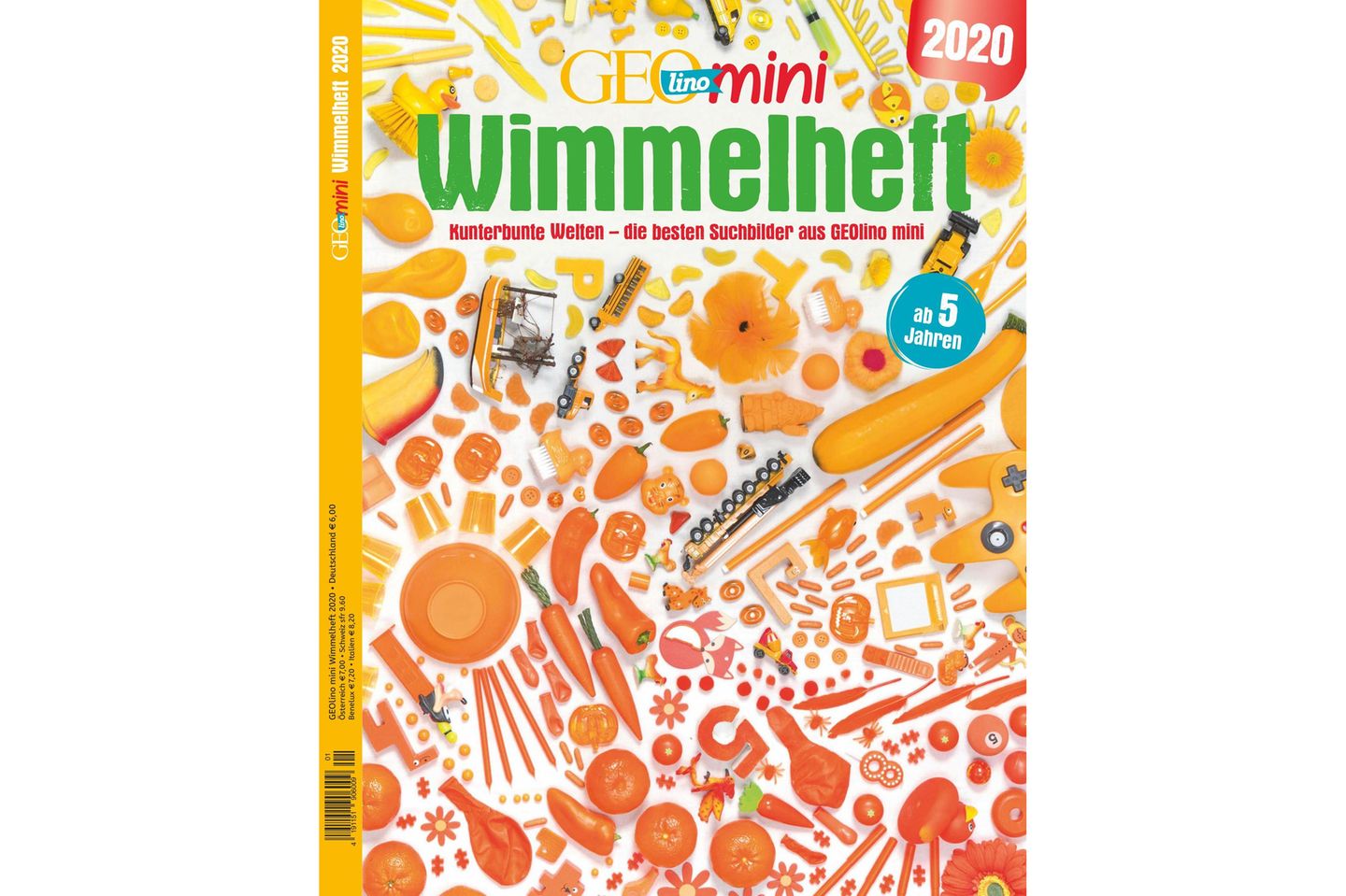 GEOlino Mini Wimmelheft Nr. 01/2020: Kunterbunte Welten - die besten Suchbilder aus GEOlino Mini