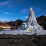 Selbst gebauter Gletscher