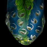 Froscheier auf einem Blatt