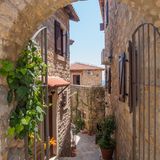 Gebäude in der Küstenstadt Ulcinj