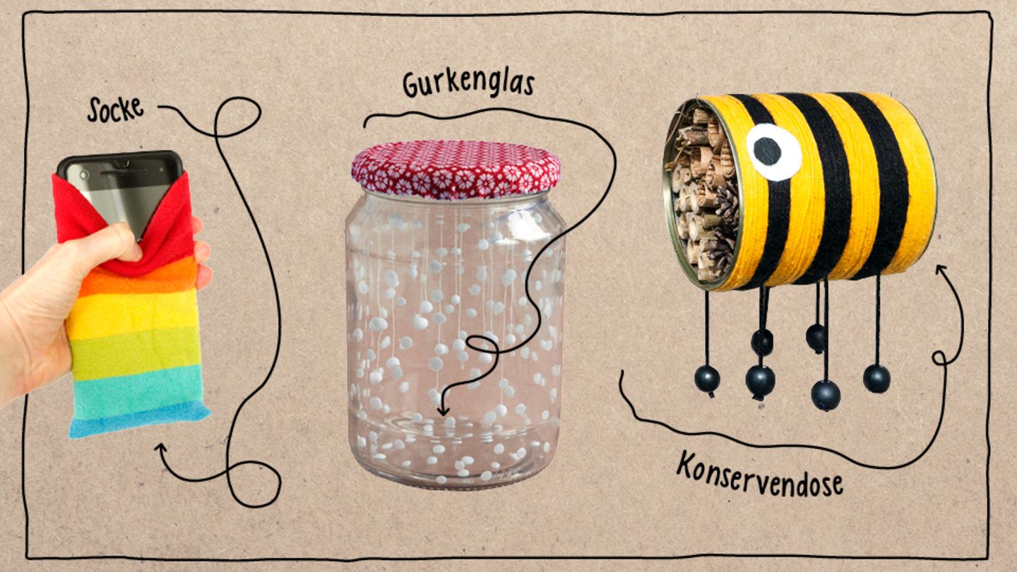 Upcycling-Ideen für Kinder