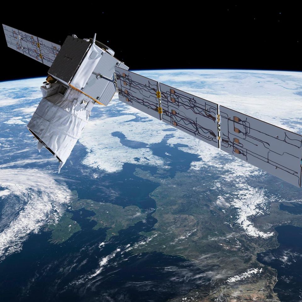 Aus dem Weltraum beobachten Wettersatelliten das Geschehen in der Lufthülle der Erde, etwa die Art, Form und Verbreitung von Wolken