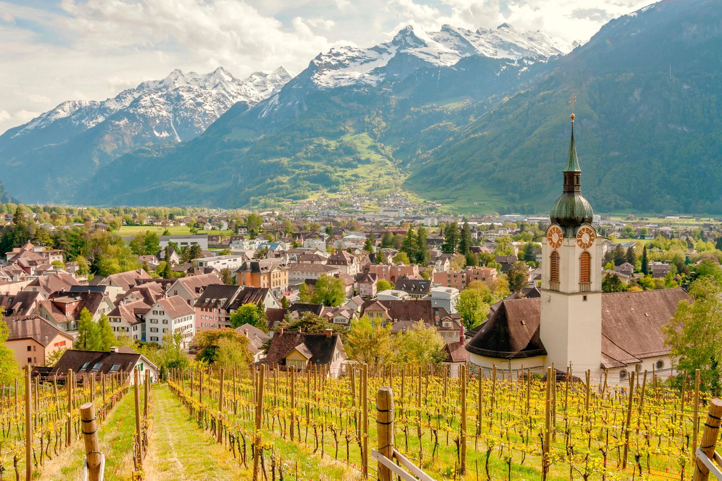 Etappe 1 von Altdorf bis ins Muotatal Altdorf in der Schweiz
