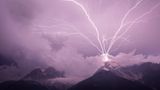 Gewitter in den Dolomiten