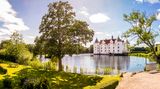 Schloss Glücksburg im Sommer