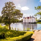 Schloss Glücksburg im Sommer